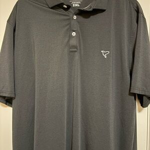 Birddogs ⛳️🏌️Men's Dark Gray Polo with Subtle Bird Logo - 2XL